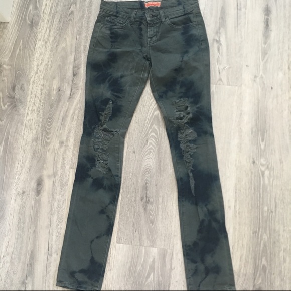 J Brand Boutique Slashed Berlin Distressed Skinny - Picture 6 of 8